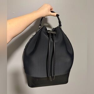 Kenneth Cole Neoprene and Leather Backpack